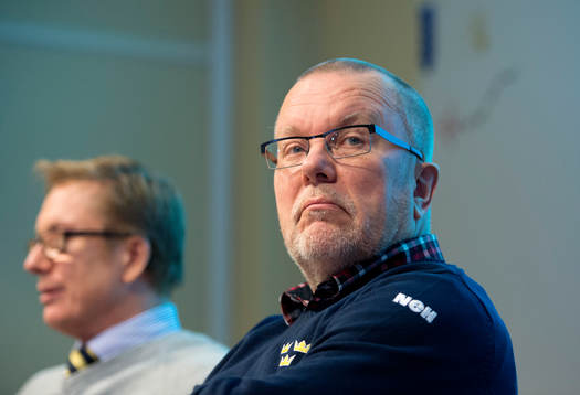 Tommy Boustedt och Leif Boork presenterar Damkronornas