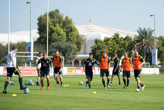 Players Manager Marcus Allbäck, U21 förbundskapten Håkan