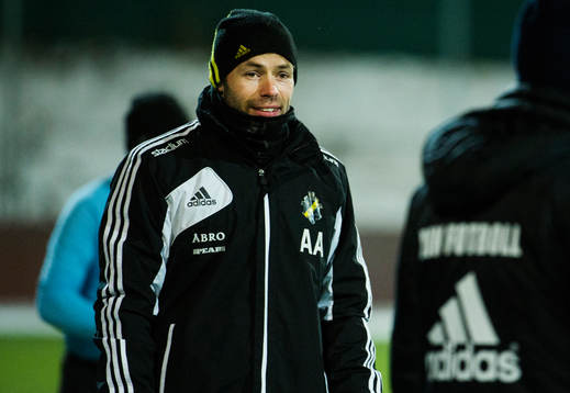 AIKs tränare Andreas Alm