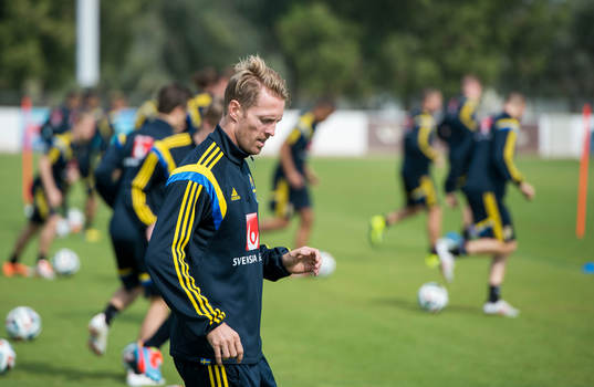 Bläddra bland fler bilder av Fotboll, Sverige A, Januariturné