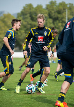 Christian Chippen Wilhelmsson gör ett besök