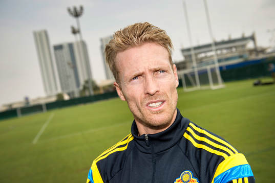 Christian Wilhelmsson gjorde ett besök