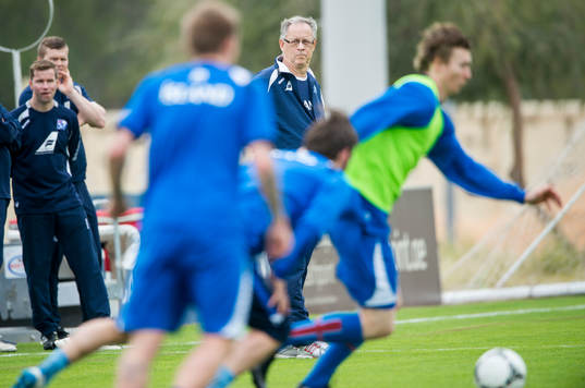 Förbundskapten Lars Lagerbäck