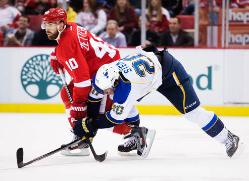 Detroits Henrik Zetterberg och St Louis Alexander Steen