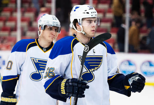 St Louis Alexander Steen och Magnus Pääjärvi
