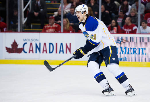 St Louis Patrik Berglund