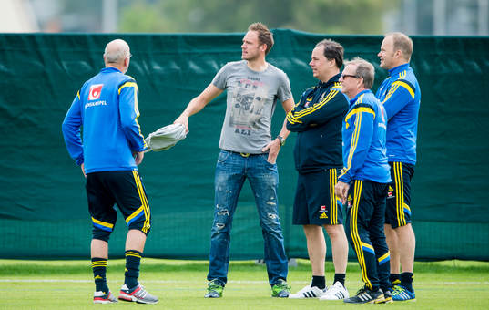 Andreas Granqvist på besök