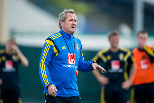 Förbundskapten Erik Hamrén