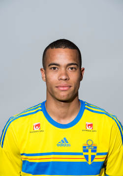 Porträtt på Sveriges Robin Quaison