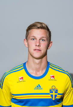 Porträtt på Sveriges Emil Krafth