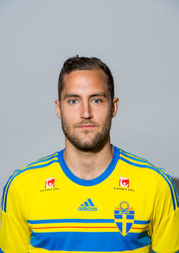 Porträtt på Sveriges Niklas Backman