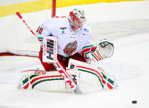 Modos målvakt Linus Ullmark