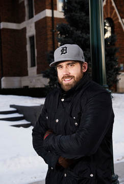 Ishockeyspelaren Henrik Zetterberg, som spelar i NHL-laget