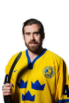 Ishockeyspelaren Henrik Zetterberg, som spelar för