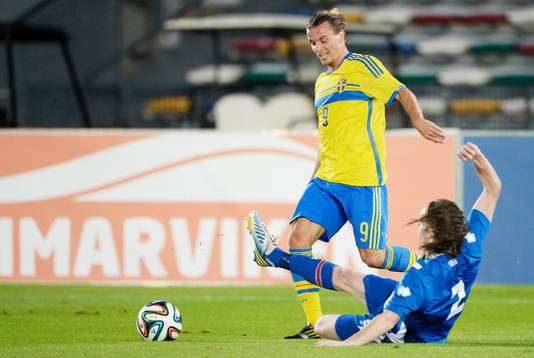 Sveriges Niklas Hult och Islands Barki Mar Savarsson