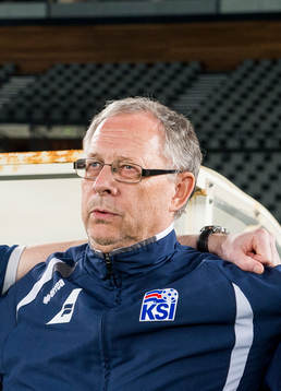 Islands förbundskapten Lars Lagerbäck