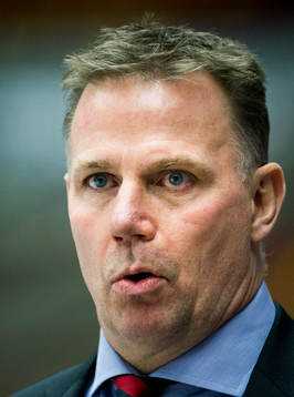 Malmö Redhawks tränare Mats Lusth