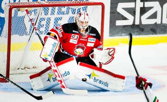 Malmö Redhawks målvakt Pontus Sjögren