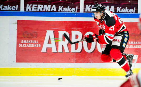 Malmö Redhawks Henrik Hetta sätter fart
