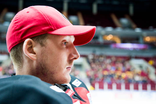 Malmö Redhawks målvakt Robin Rahm