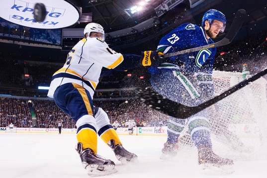 Nashvilles Craig Smith och Vancouvers Alexander Edler