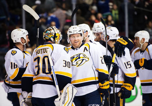 Nashvilles Patric Hörnqvist jublar
