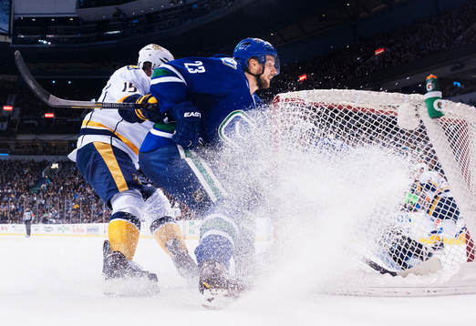 Nashvilles Craig Smith och Vancouvers Alexander Edler