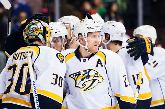 Nashvilles Patric Hörnqvist jublar