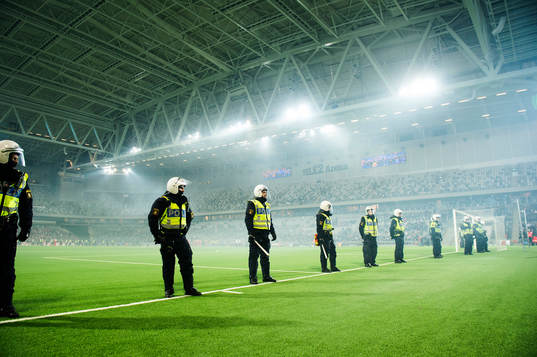 poliser på innerplan planen
