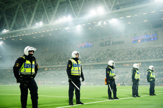 poliser på innerplan planen