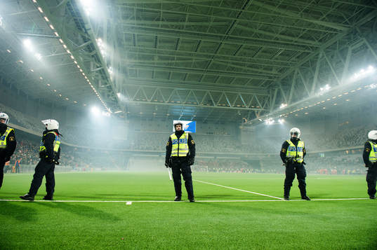 poliser på innerplan planen