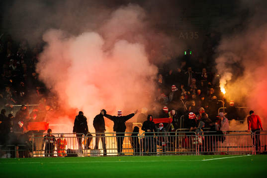 matchen avbryts