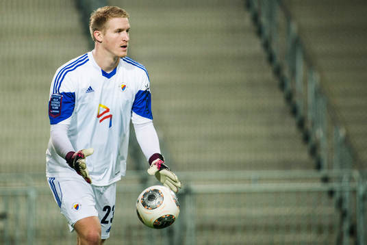 Djurgårdens målvakt Hampus Nilsson