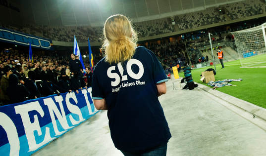 Djurgårdens SLO, Supporter Liaison Officer Lena Gustavsson