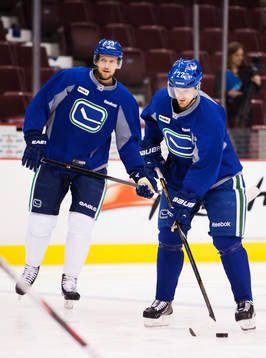 Alexander Edler och Daniel Sedin