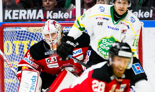 Malmö Redhawks målvakt Pontus Sjögren