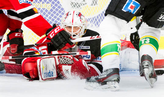 Malmö Redhawks målvakt Pontus Sjögren
