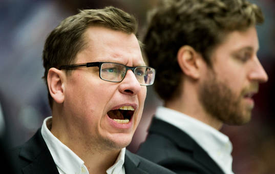 Björklövens tränare Jens Öhman