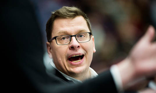 Björklövens tränare Jens Öhman
