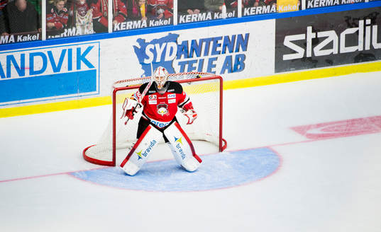 Malmö Redhawks målvakt Pontus Sjögren
