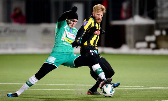 Ljungskiles David Johannesson och Häckens Fredrik Björck