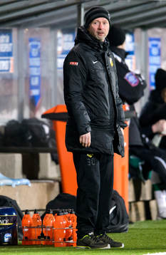 Häckens tränare Peter Gerhardsson