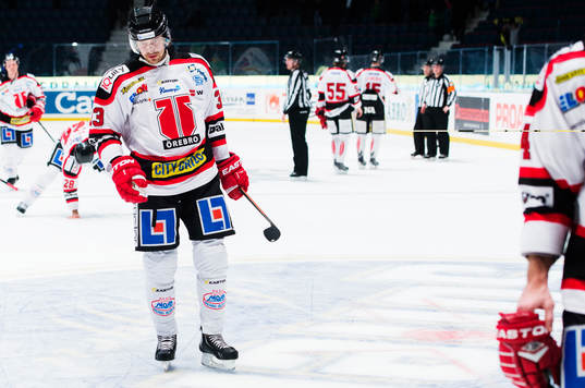 Örebros Daniel Sondell deppar