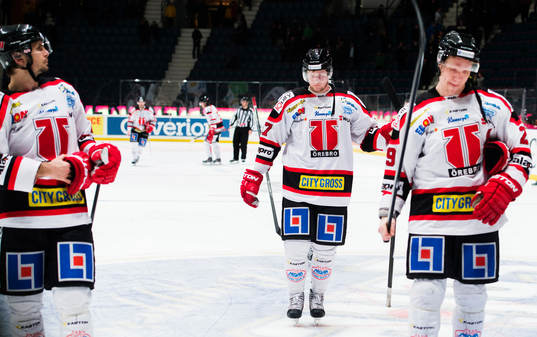 Örebros spelare deppar