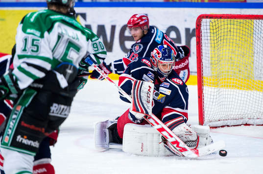 Södertäljes målvakt Sebastian Idoff