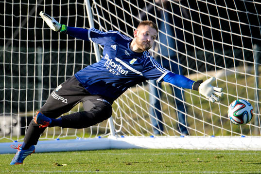 IFK Göteborgs målvakt John Alvbåge