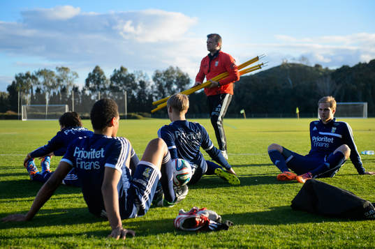 IFK Göteborgs spelare pustar ut