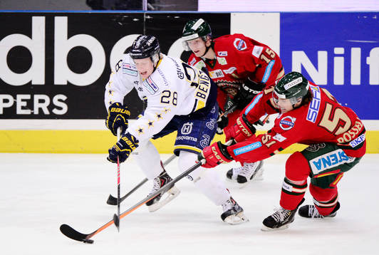s Anton Bengtsson och Frölundas John Klingberg och Mats