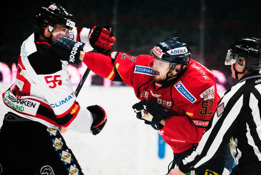 Malmös Teemu Kesä hamnar i slagsmål med Djurgårdens