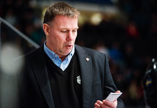Malmö Redhawks tränare Mats Lusth
